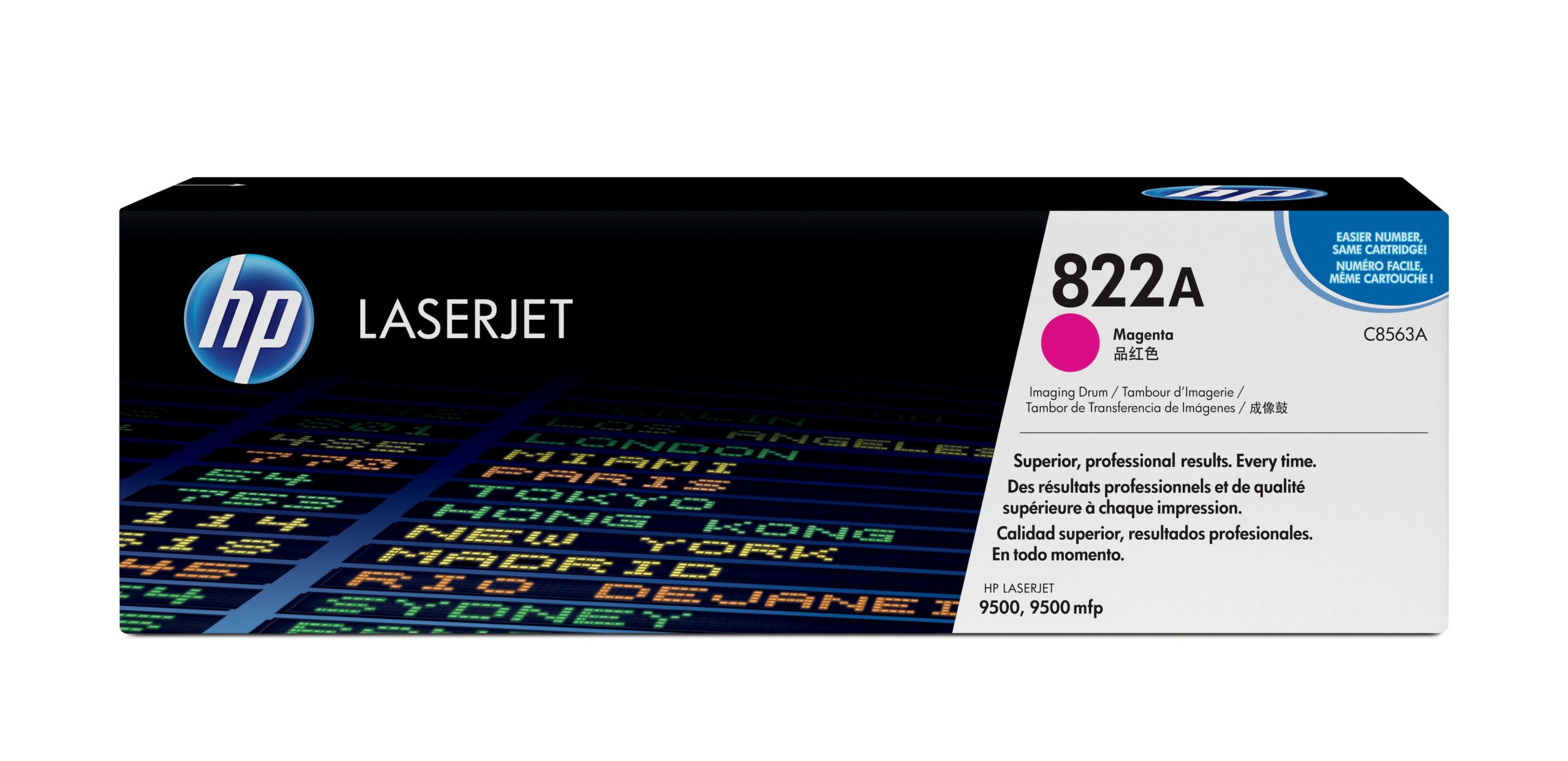 HP C8563A/822A Drum kit magenta, 40.000 pages/5% for HP Color LaserJet 9500