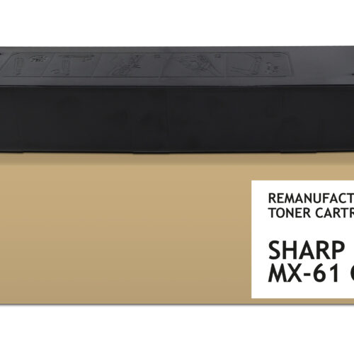 Compatible SHARP MX-61 GTYA, remanufactured toner, Yellow 24000p