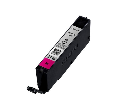 Canon 0333C004/CLI-571MXL Ink cartridge magenta high-capacity Blister, 650 pages 400 Photos 11ml for Canon Pixma MG 5750/7750