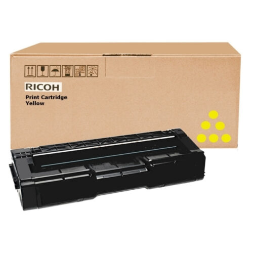 Ricoh 406351/SPC310HE Toner yellow, 2.500 pages/5% for Ricoh Aficio SP C 231/320