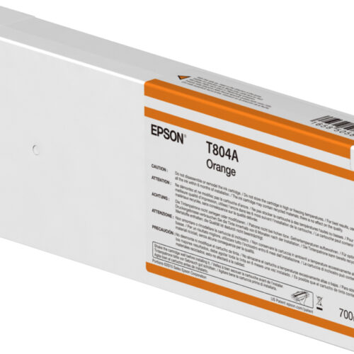 Epson C13T804A00/T804A Ink cartridge orange 700ml for Epson SC-P 7000/V