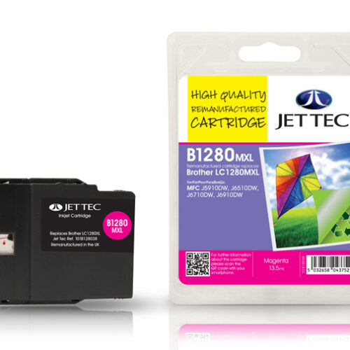 Jet Tec 101B128038 ink cartridge Standard Yield Magenta