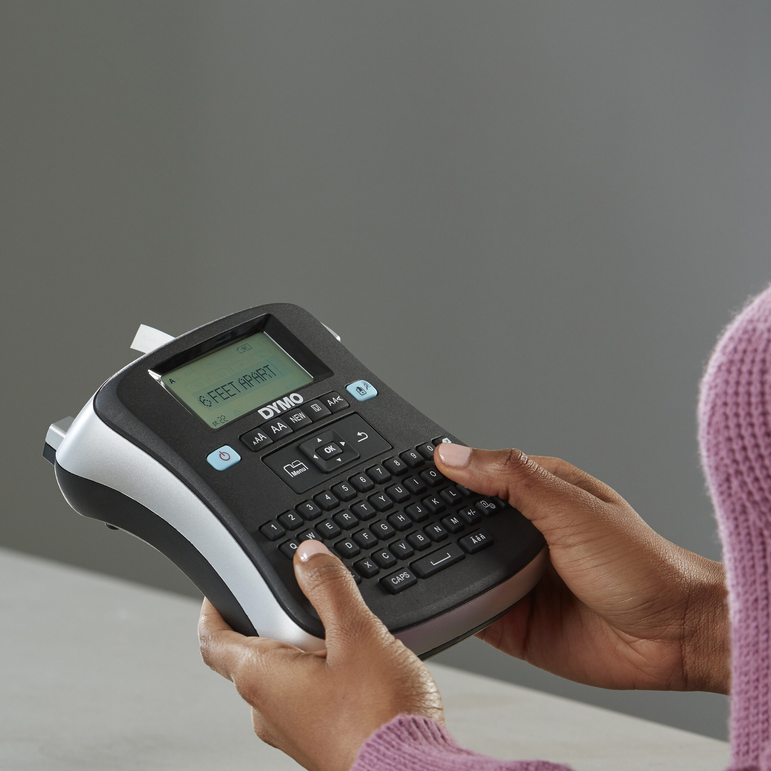 Portable Label Maker with QWERTY Keyboard