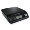 2a87ca4f2a46360cc2463676a40c4d965d32c96d Compact Size 18.5 cm L x 16.1 cm W x 4.4 cm H. Type: Electronic postal scale, Maximum weight capacity: 2 kg, Accuracy: 1 g. Power requirements: 3 x AAA/LR03. Dimensions (WxDxH): 16