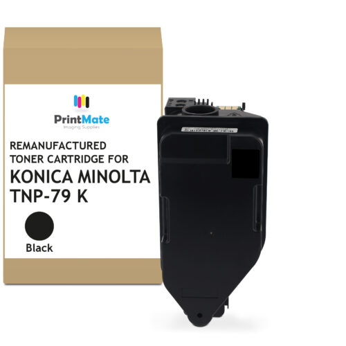PrintMate KONICA MINOLTA TNP79K, remanufactured toner, Black 13000p
