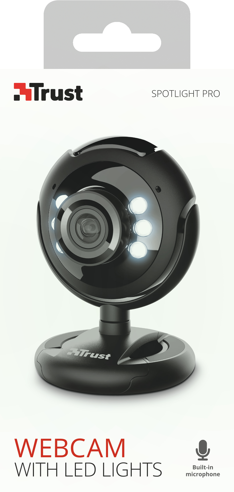 2c39cd346d2e4b6a585275911ace3218 Trust SpotLight Pro webcam 1.3 MP 640 x 480 pixels USB 2.0 Black