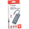 Verbatim CMH-05 USB Type-C 5000 Mbit/s Silver
