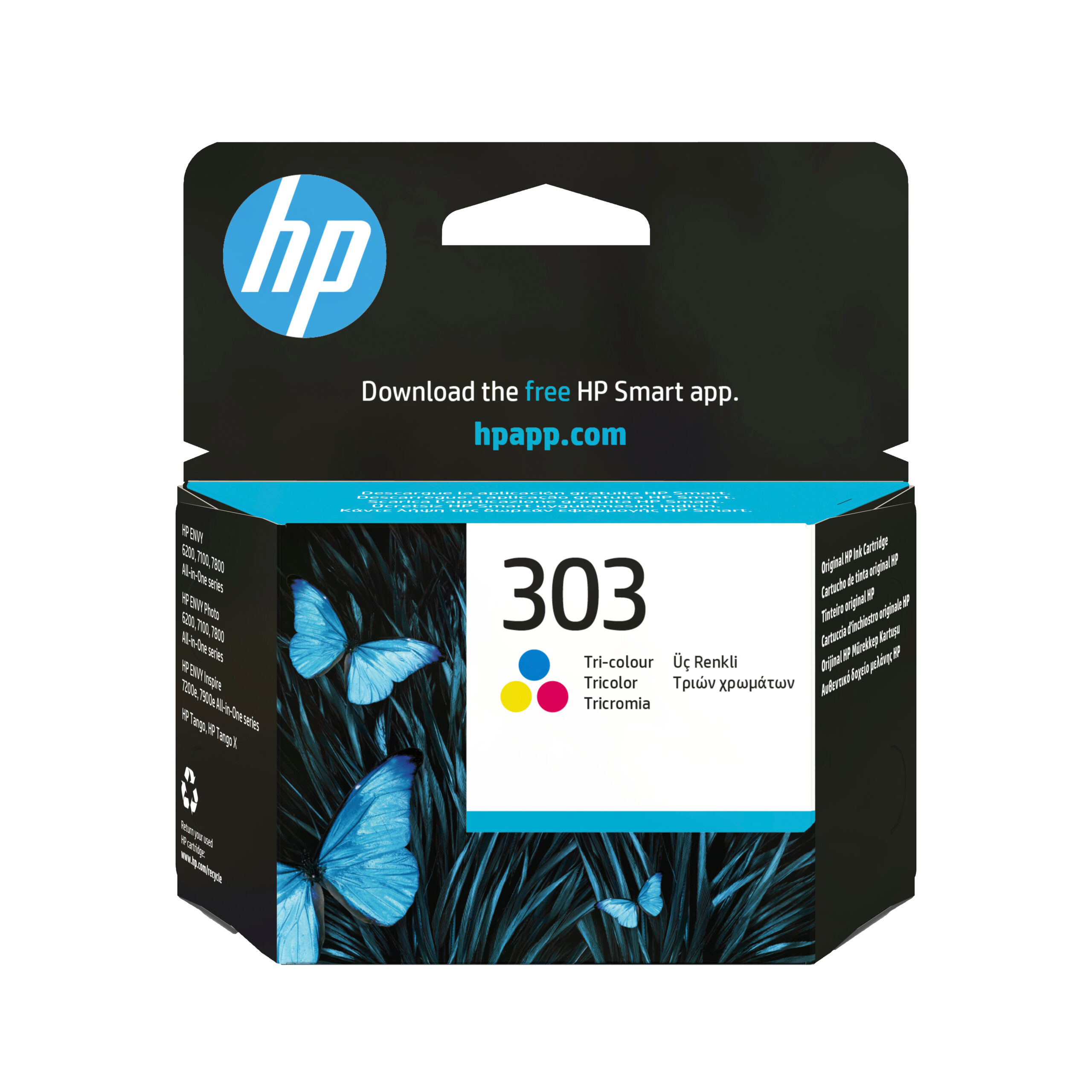 2d621de0126380ebf0c7565c6dff5ab14290c712 HP T6N01AE#301/303 Printhead cartridge color Blister Multi-Tag, 165 pages 4ml for HP Envy Photo 6230