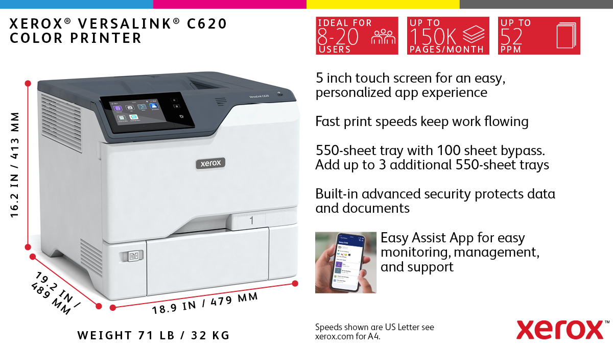 Xerox VersaLink C620 Colorlaser (C620DN)