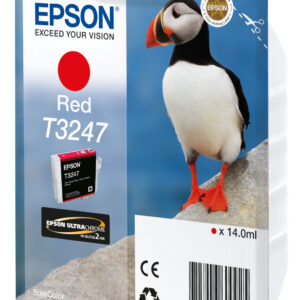 Epson C13T32474010/T3247 Ink cartridge red, 980 pages 14ml for Epson SC-P 400