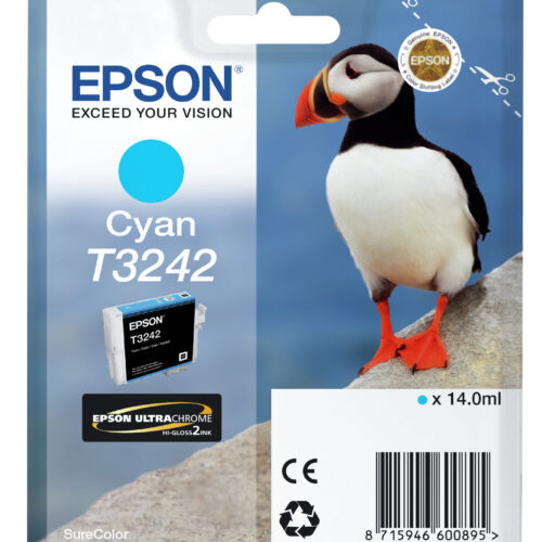 30153137_6199618170 Epson C13T32424010/T3242 Ink cartridge cyan, 980 pages 14ml for Epson SC-P 400