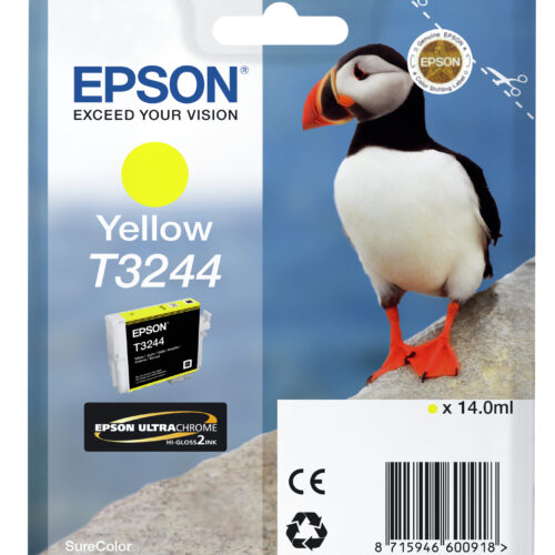 30153237_0027815561 Epson C13T32444010/T3244 Ink cartridge yellow, 980 pages 14ml for Epson SC-P 400