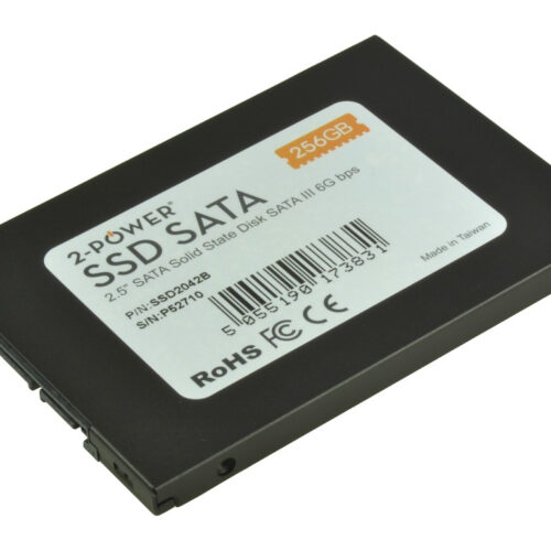 2-Power 256GB SSD 2.5 SATA 6Gbps 7mm