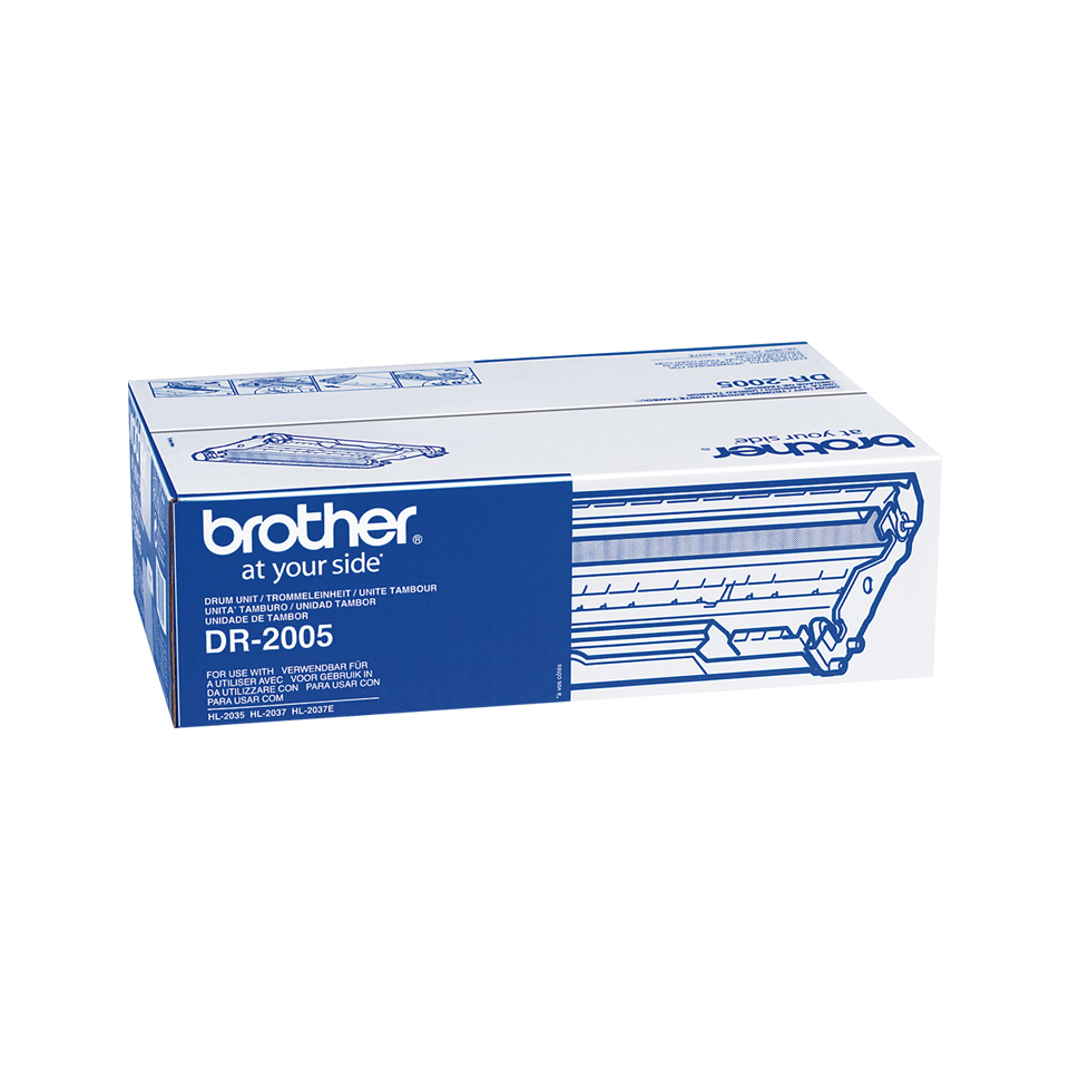 Brother DR-2005 Drum kit, 12.000 pages ISO/IEC 19752 for Brother HL-2035