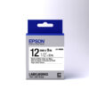 Epson C53S654021/LK-4WBN Ribbon black on white extra adhesive 12mm x 9m for Epson LabelWorks 4-18mm/36mm/6-12mm/6-18mm/6-24mm