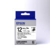 Epson C53S654024/LK-4WBQ DirectLabel-etikettes black on white 12mm x 5m for Epson LabelWorks 4-18mm/36mm/6-12mm/6-18mm/6-24mm