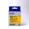 30356803_4104795502 Epson C53S654014/LK-4YBW Ribbon black on yellow extra adhesive 12mm x 9m for Epson LabelWorks 4-18mm/36mm/6-12mm/6-18mm/6-24mm