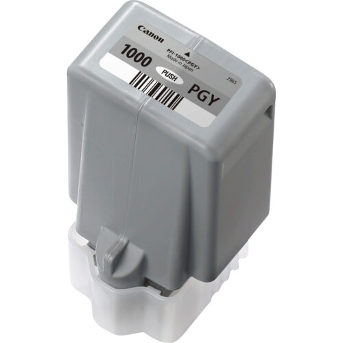 Canon 0553C001/PFI-1000PGY Ink cartridge photo gray, 3.165 pages 80ml for Canon Pro 1000