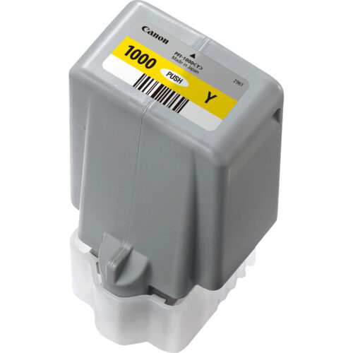 Canon 0549C001/PFI-1000Y Ink cartridge yellow, 3.365 pages 80ml for Canon Pro 1000