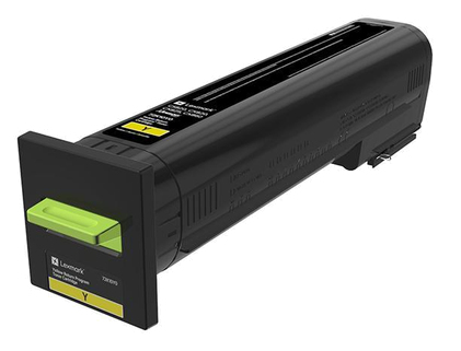 30866928_0187 Lexmark 72K20Y0 Toner-kit yellow return program, 8.000 pages ISO/IEC 19798 for Lexmark CS 820/CX 820/CX 860