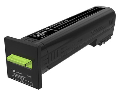 Lexmark 72K2XK0 Toner-kit black extra High-Capacity return program, 33.000 pages ISO/IEC 19798 for Lexmark CS 820/CX 820/CX 860