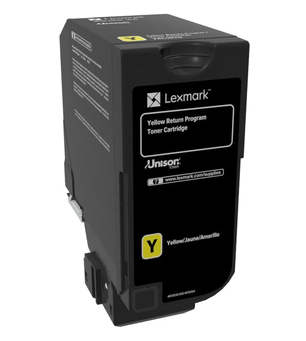 Lexmark 74C20Y0 Toner-kit yellow return program, 3.000 pages ISO/IEC 19798 for Lexmark CS 720/725/CX 725