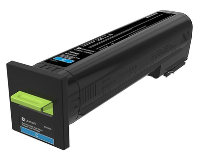 30866977_3186 Lexmark 82K2XC0 Toner-kit cyan return program, 22.000 pages for Lexmark CX 860