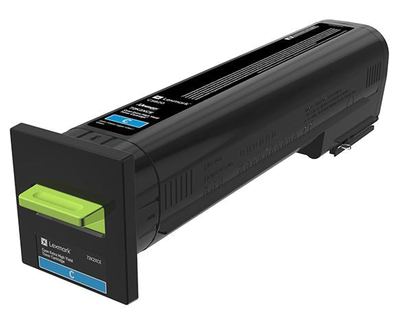 Lexmark 72K2XCE Toner-kit cyan extra High-Capacity Project, 22.000 pages for Lexmark CS 820