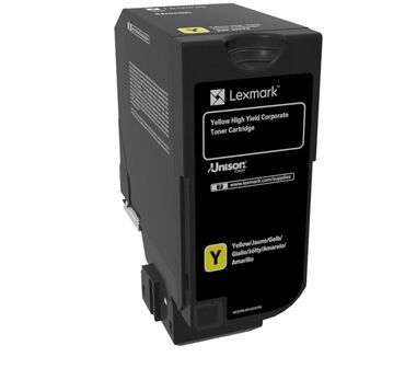 30873454_9219 Lexmark 84C2HYE Toner-kit yellow return program Project, 16.000 pages ISO/IEC 19798 for Lexmark CX 725