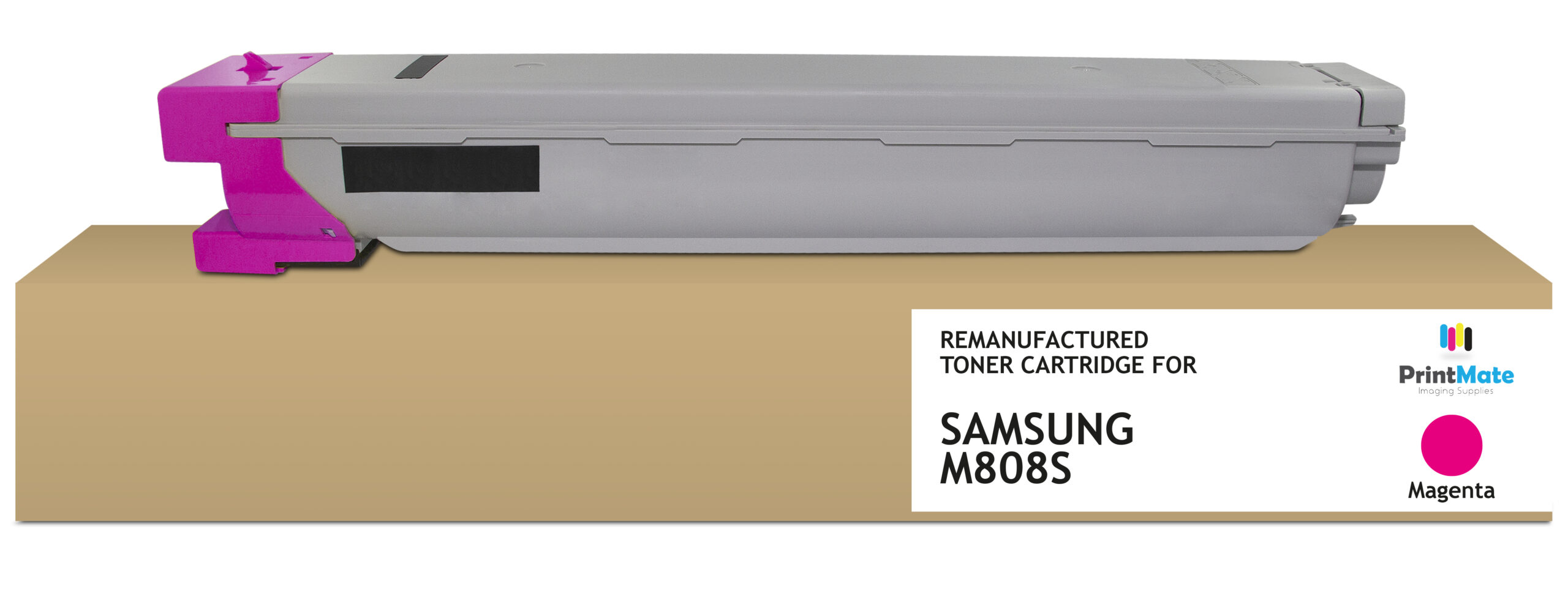 PrintMate SAMSUNG CLT-M 808 S/ELS, remanufactured toner, Magenta 20000p