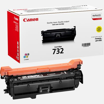 Canon 6260B011/732Y Toner cartridge yellow Project, 6.400 pages ISO/IEC 19798 for Canon LBP-5480/7780