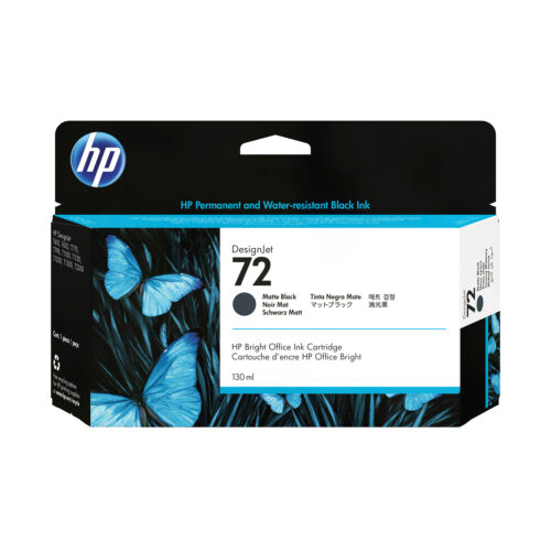 3123530599e155d78b4b646ce40c7a5495c8622e HP C9403A/72 Ink cartridge black matt 130ml for HP DesignJet T 1100/1200/1300/620