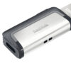 SanDisk Ultra Dual Drive USB Type-C USB flash drive 128 GB USB Type-A / USB Type-C 3.2 Gen 1 (3.1 Gen 1) Black, Silver