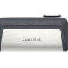 SanDisk Ultra Dual Drive USB Type-C USB flash drive 128 GB USB Type-A / USB Type-C 3.2 Gen 1 (3.1 Gen 1) Black, Silver
