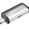 SanDisk Ultra Dual Drive USB Type-C USB flash drive 128 GB USB Type-A / USB Type-C 3.2 Gen 1 (3.1 Gen 1) Black, Silver