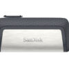 SanDisk Ultra Dual Drive USB Type-C USB flash drive 128 GB USB Type-A / USB Type-C 3.2 Gen 1 (3.1 Gen 1) Black, Silver