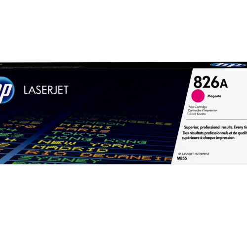 321246f55d2accb826bbb79288323e9d0fd22687 HP CF313A/826A Toner magenta, 31.500 pages/5% for HP Color LaserJet M 855