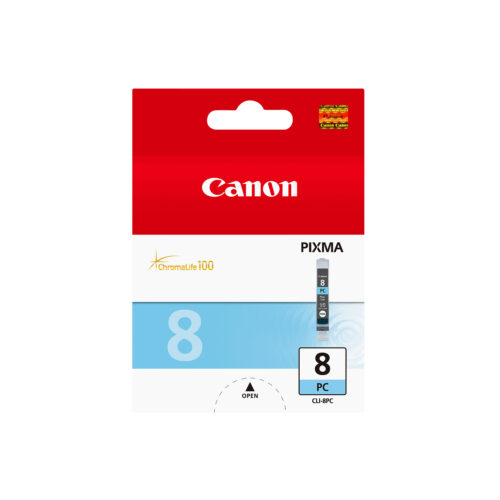 Canon 0624B001/CLI-8PC Ink cartridge light cyan, 5.715 pages 13ml for Canon Pixma IP 6600/MP 960/Pro 9000