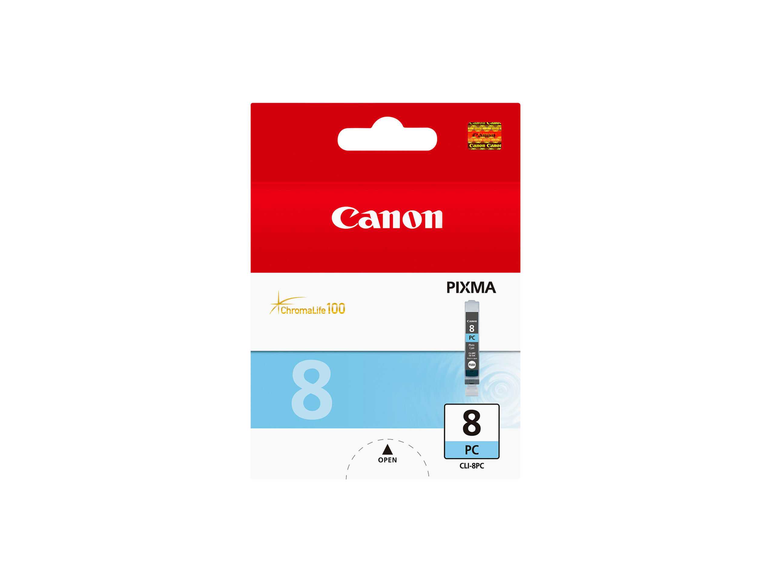 323950_3979082112 Canon 0624B001/CLI-8PC Ink cartridge light cyan, 5.715 pages 13ml for Canon Pixma IP 6600/MP 960/Pro 9000