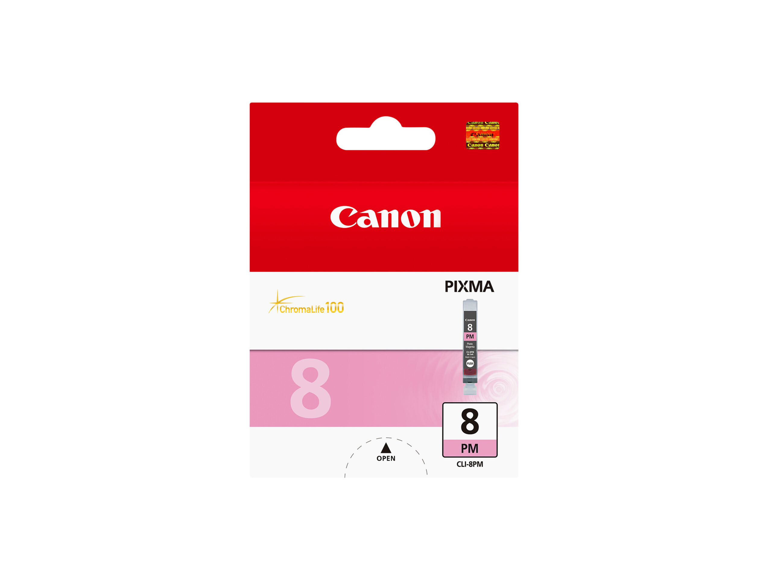 Canon 0625B001/CLI-8PM Ink cartridge light magenta, 5.630 pages 13ml for Canon Pixma IP 6600/MP 960/Pro 9000