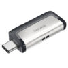 SanDisk 173338 USB flash drive 64 GB USB Type-A / USB Type-C Black, Silver
