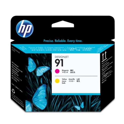 326fd0d6fff296a285d8b8123f59c02e HP C9461A/91 Printhead magenta + yellow 775ml for HP DesignJet Z 6100
