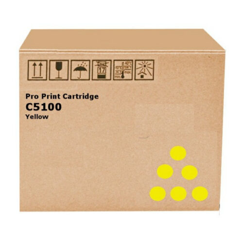 32877686_2884703786 Ricoh 828222 Toner yellow, 30.000 pages for Ricoh Pro C 5100