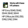HP C2P05AE/62XL Printhead cartridge black high-capacity, 600 pages ISO/IEC 24711 for HP Envy 5640