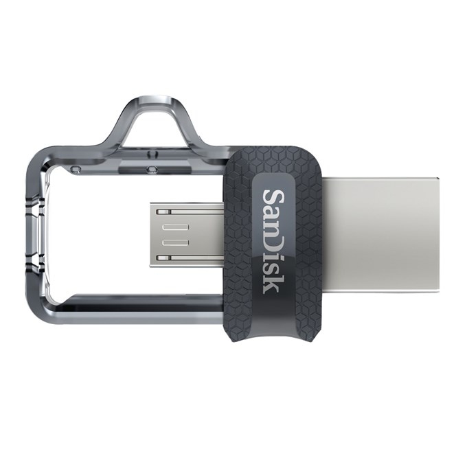 SanDisk 173384 USB flash drive 32 GB USB Type-A / Micro-USB Black, Transparent