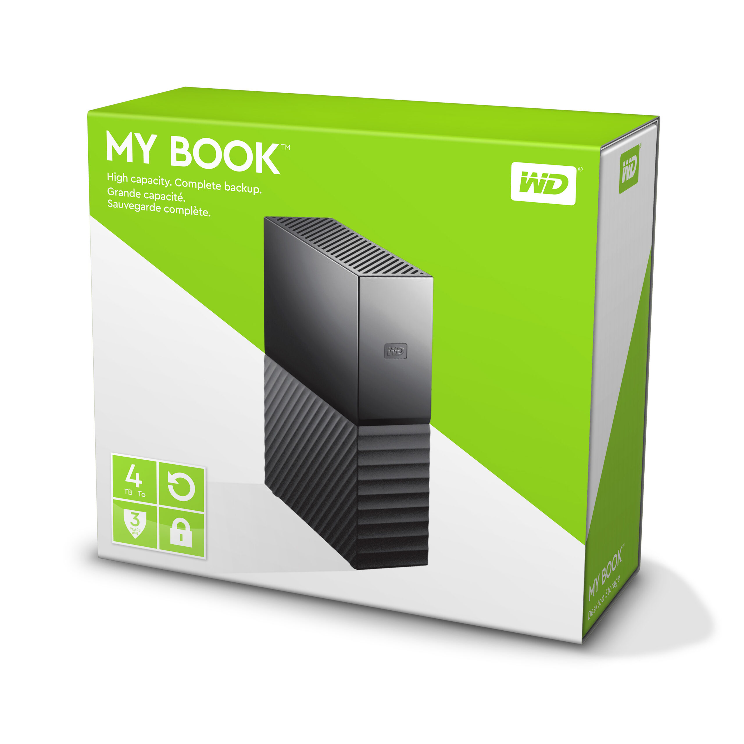 Western Digital My Book external hard drive 4 TB Black