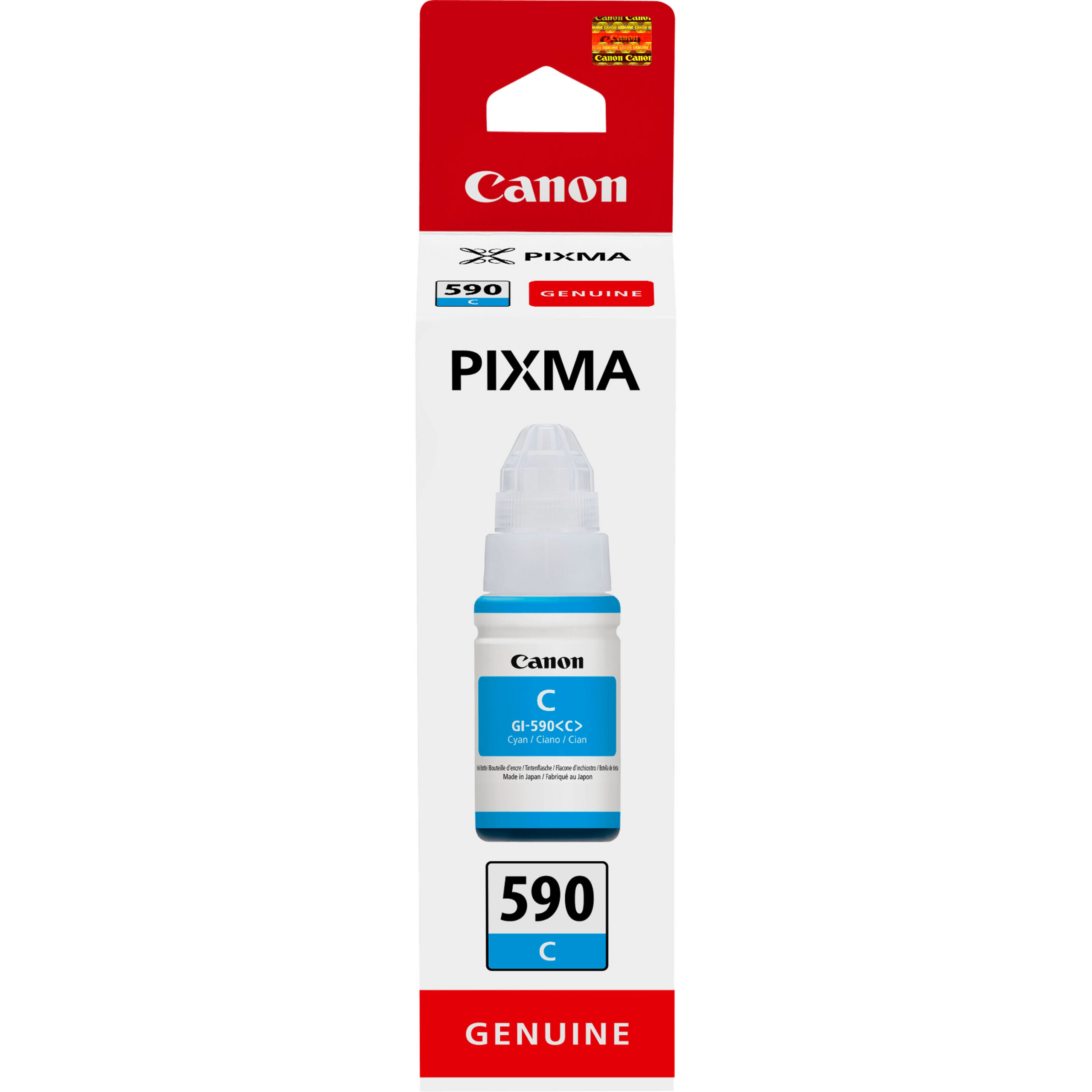 Canon 1604C001/GI-590C Ink bottle cyan, 7.000 pages 70ml for Canon Pixma G 1500