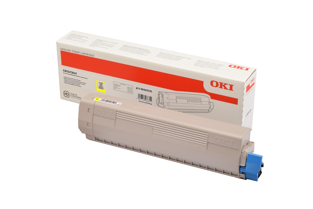 33406099_1899361166 OKI 46443101 Toner-kit yellow, 10.000 pages ISO/IEC 19798 for OKI C 833