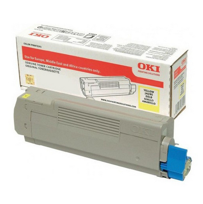 OKI 46471101 Toner-kit yellow, 7.000 pages ISO/IEC 19798 for OKI C 823/833