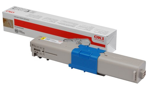 OKI 46490401 Toner-kit yellow, 1.500 pages ISO/IEC 19798 for OKI C 532